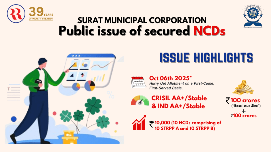 Surat Municipal Corporation Public Issue of Secured NCDs