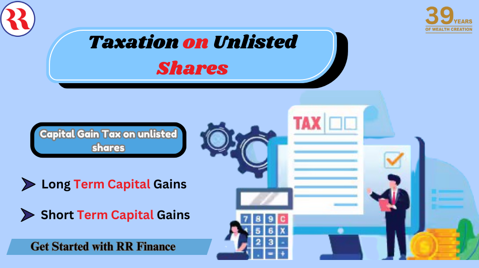 Taxation on Unlisted shares in India