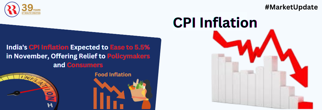 India's CPI Inflation Expected in November, Offering Relief to Policymakers and Consumers