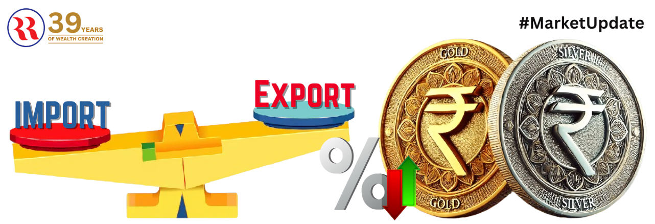 India Revises Gold and Silver Import Data Significantly Narrowing Trade Deficit